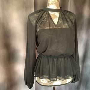 Black Express top NWT